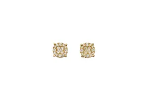 0.52CT Diamond Earring