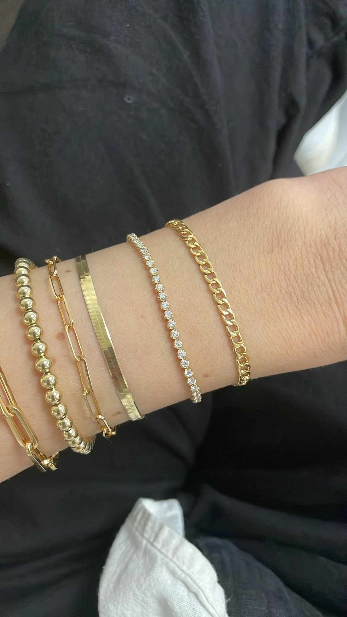 10K Gold Curb Chain Bracelet