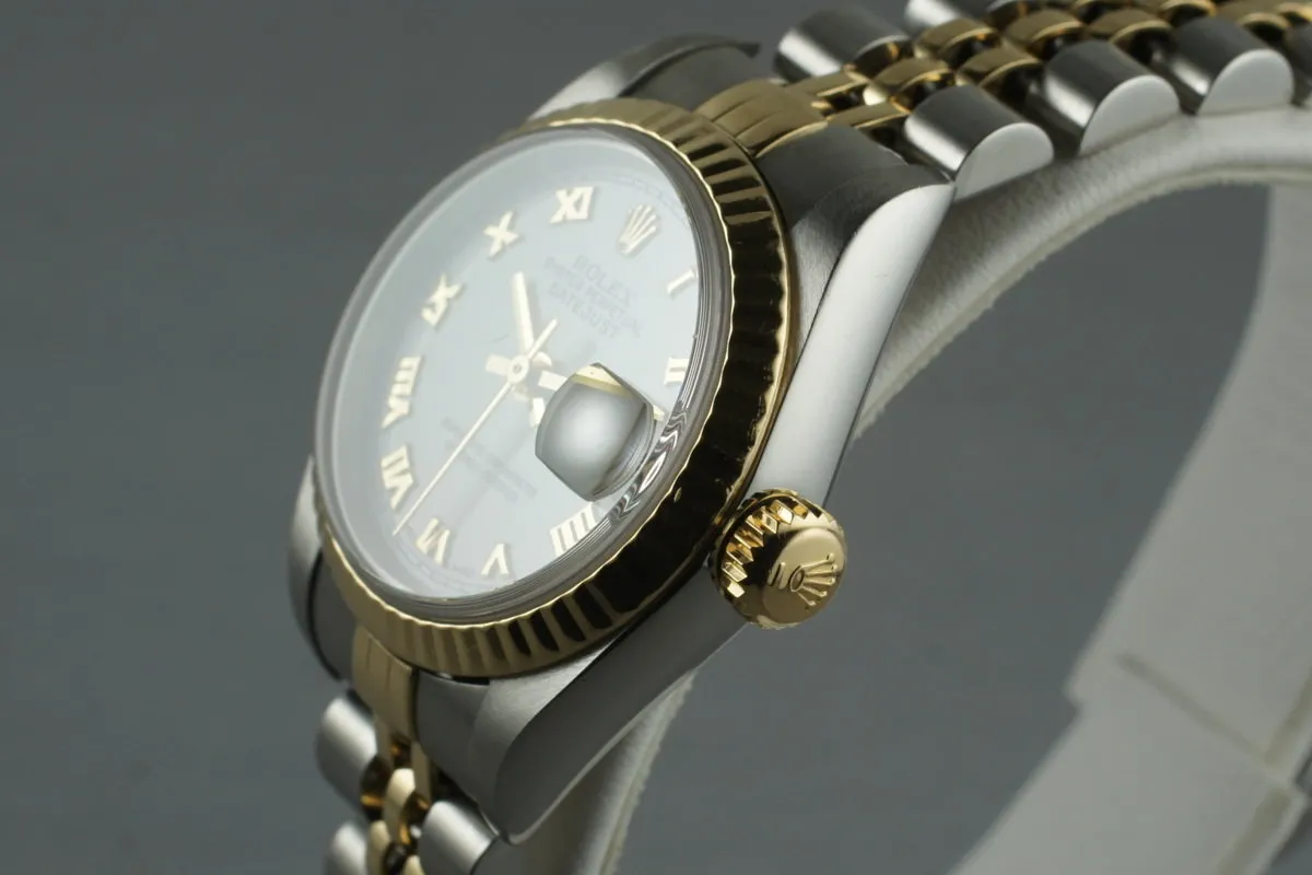 2002 Rolex Ladies Two Tone Datejust 79173