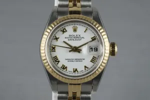 2002 Rolex Ladies Two Tone Datejust 79173