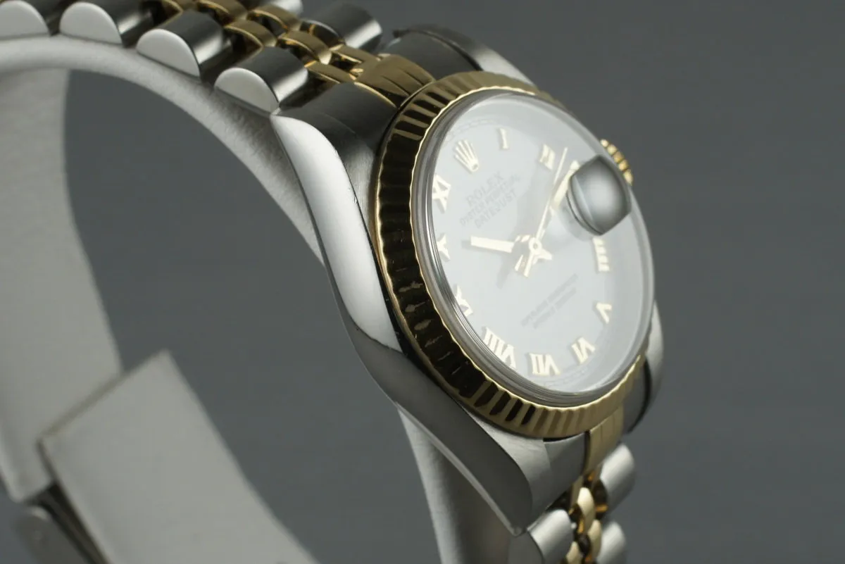 2002 Rolex Ladies Two Tone Datejust 79173