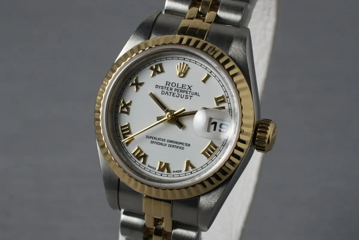 2002 Rolex Ladies Two Tone Datejust 79173