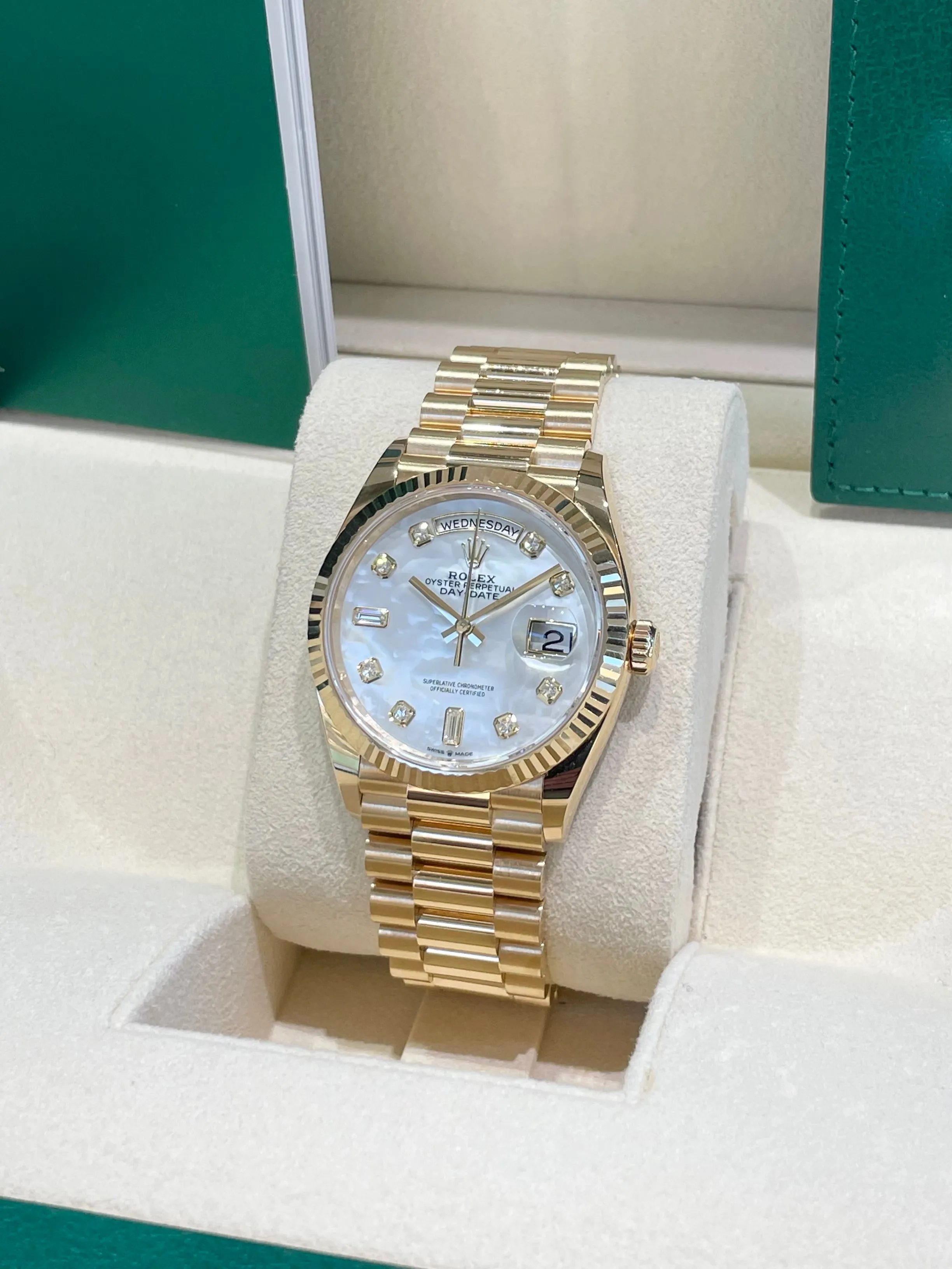 2021 Rolex Day-Date 36 128238