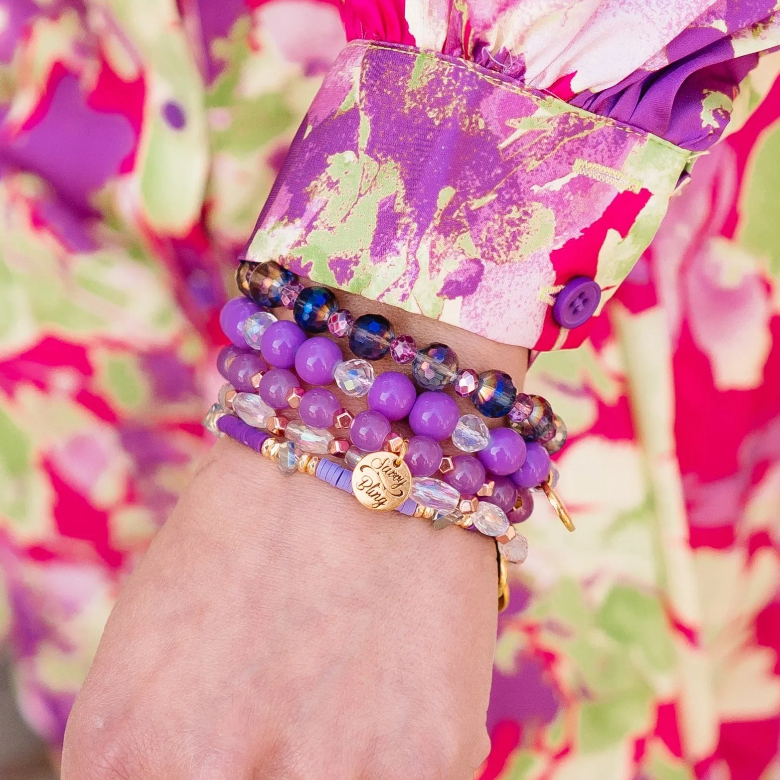 Always Essential Beaded Bracelet Stack