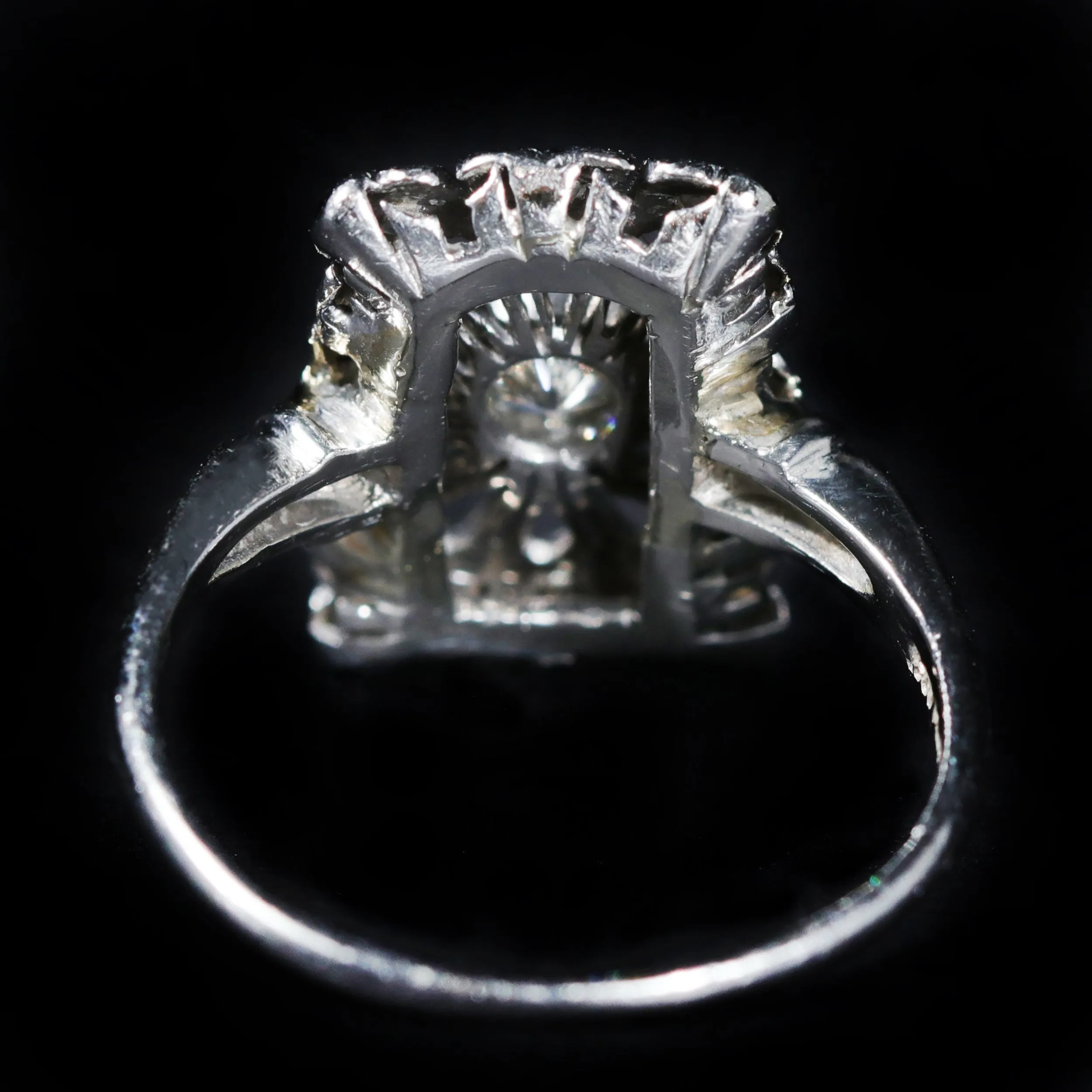 Art Deco Platinum 0.30 CTW Diamond Ring