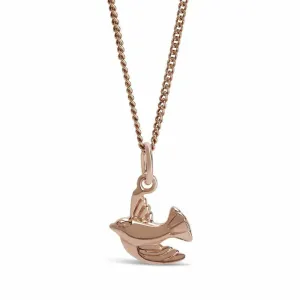 Bird Pendant | Rose Gold