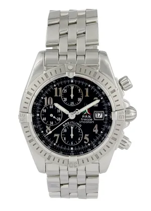 Breitling Chronomat A13356 P.A.N Frecce Tricolore Mens Watch With Papers