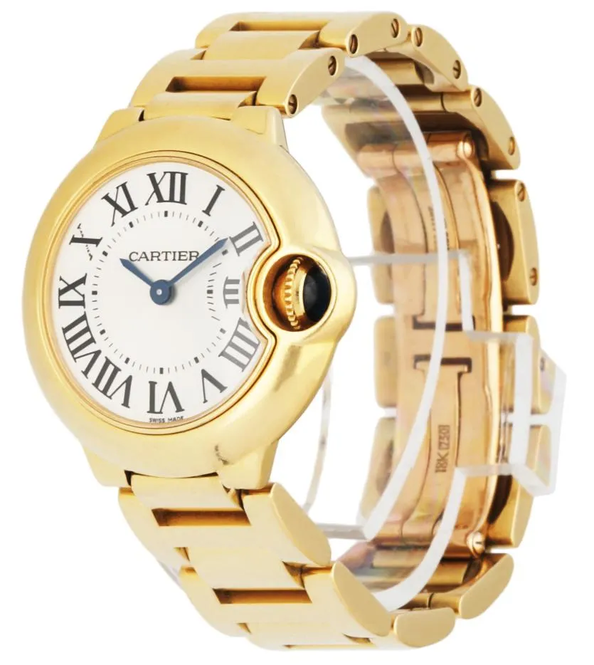 Cartier Ballon Bleu W69001Z2 18K Yellow Gold Ladies Watch