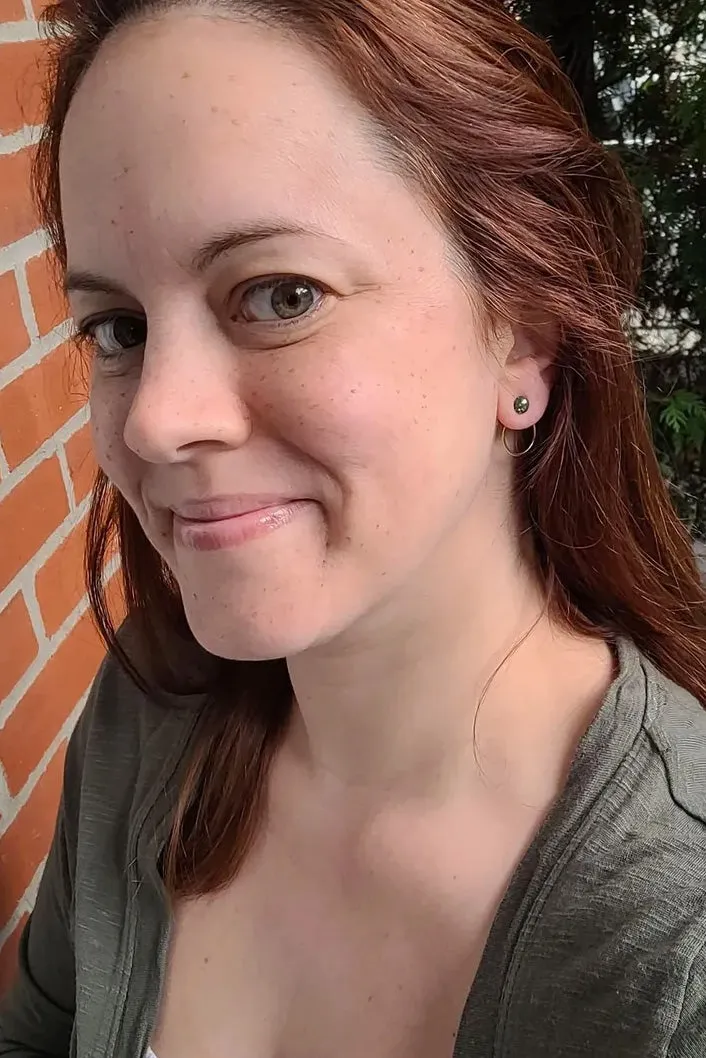 Ceramic Studs with Hoop Jacket Earrings