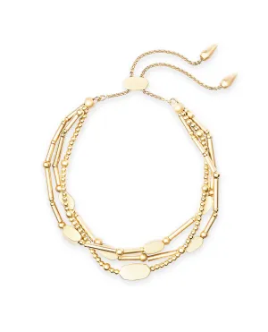 Chantal Beaded Bracelet in Gold by Kendra Scott