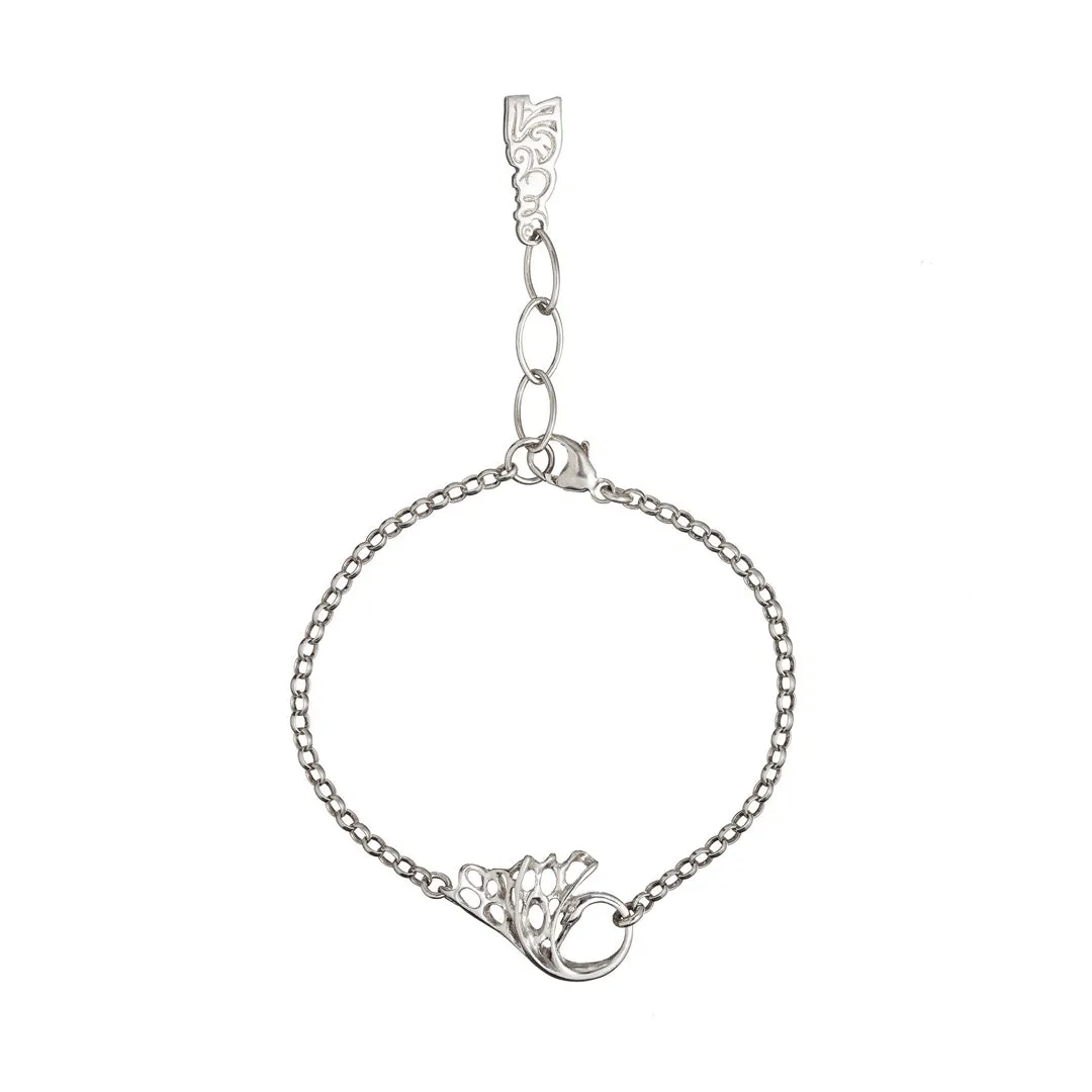 Children of Lir Small Swan Chain Bracelet