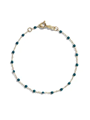 Classic Gigi Jungle Resin Yellow Gold Bracelet