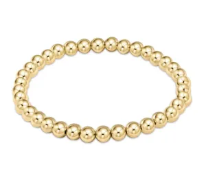 Classic Gold 5mm Bead Bracelet