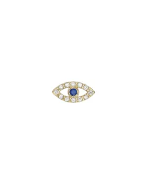 Diamond Evil Eye For Locket