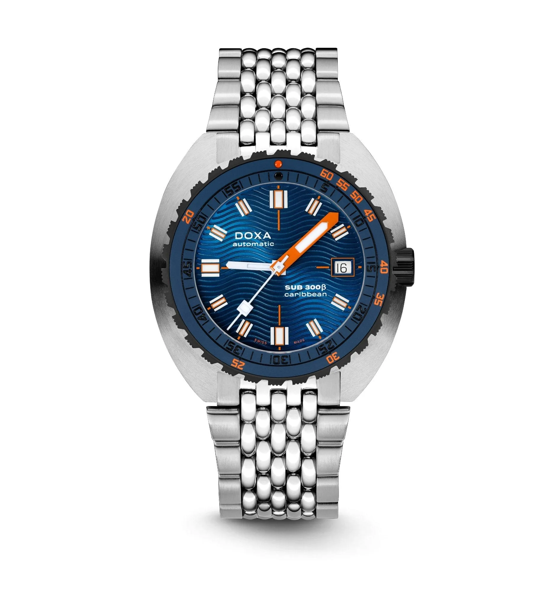 DOXA Sub 300 Beta Caribbean Stainless Steel - 830.10.201.10