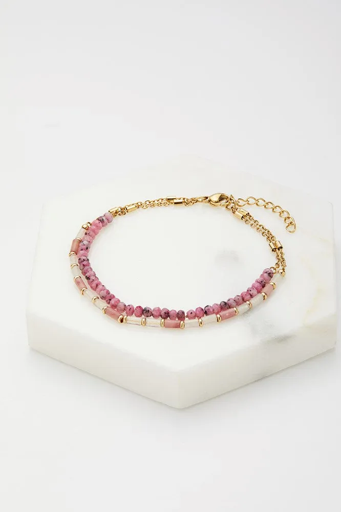 Eloise Bracelet - Rouge