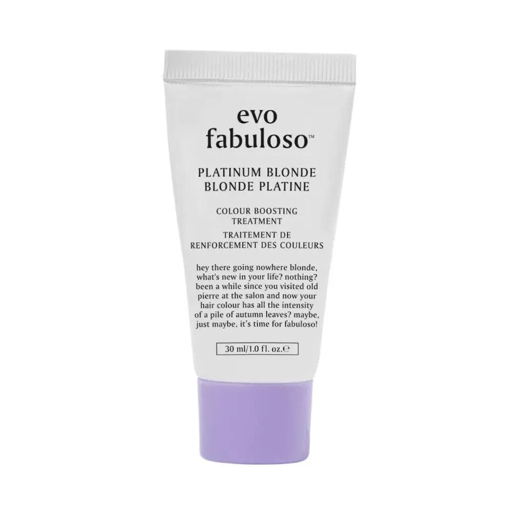 Evo Fabuloso Platinum Blonde Colour Boosting Treatment