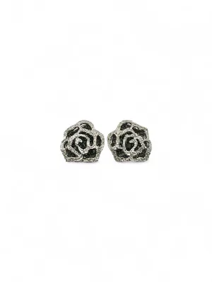 FLOWER NATURAL DIAMOND EARRINGS