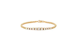 Graduated Diamond Bracelet