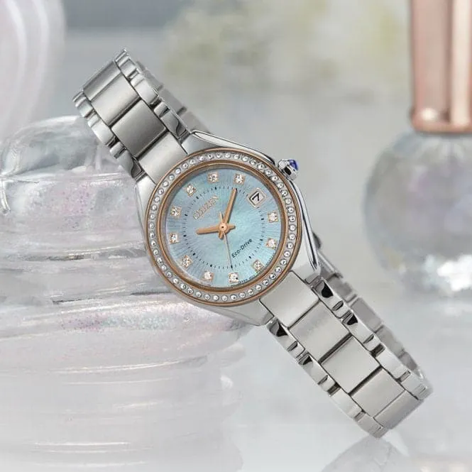 Ladies Stainless Steel Dress Analogue Two Tone Watch EW2556-59Y