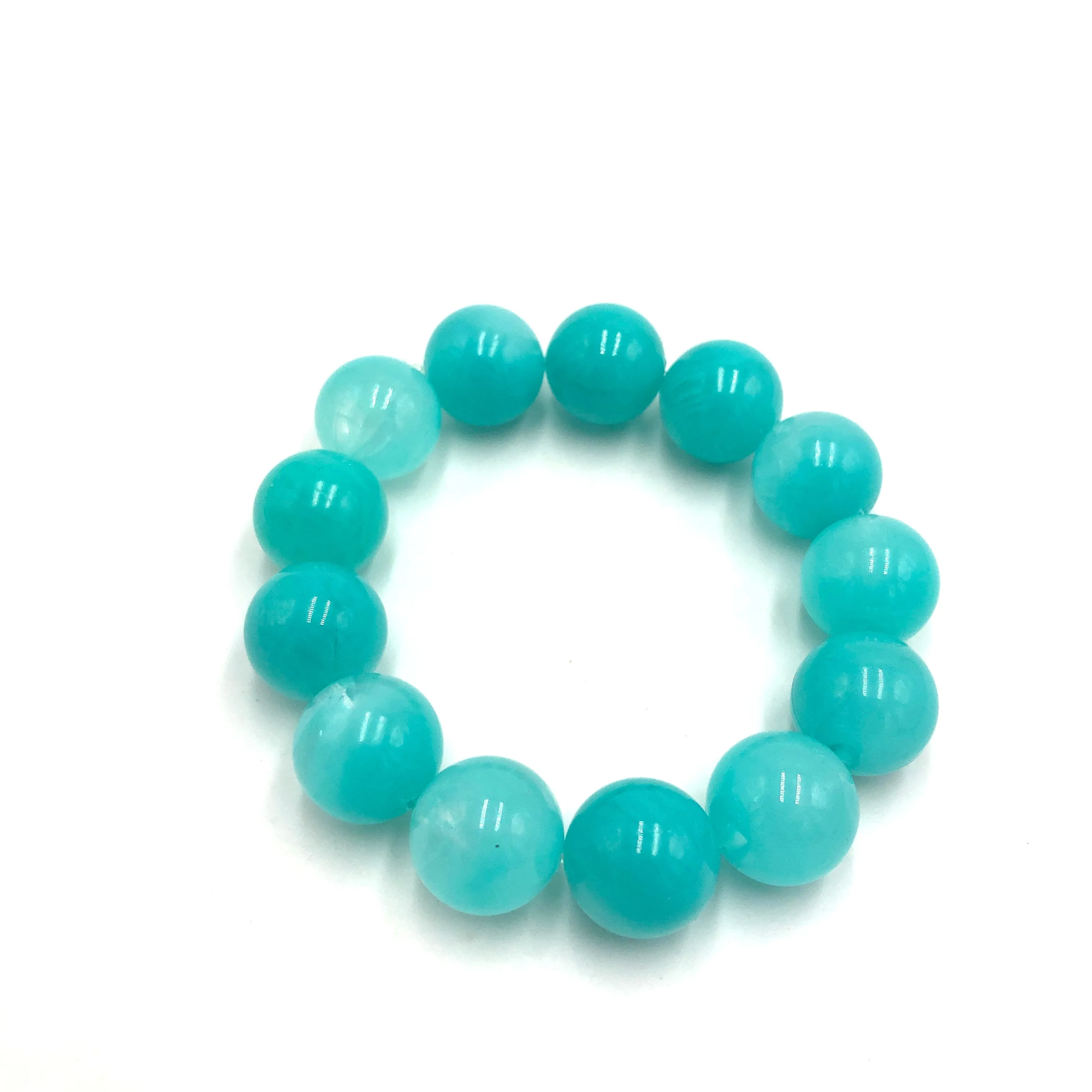 Light Teal Givre' Statement Stack Bracelet