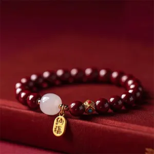 Lucky Wealth Red String Bead Bracelet Bangle Handmade Adjustable Attract Money Wealth Bracelet For Women Men