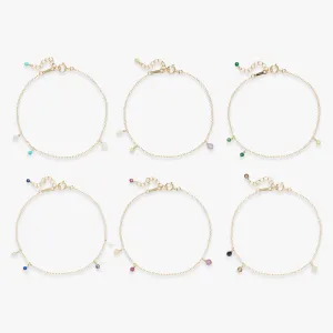 Minimal Palette bracelet gold filled