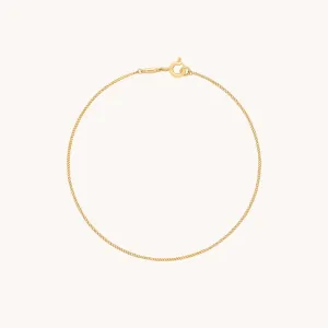 Miyu Chain Bracelet in Solid Gold