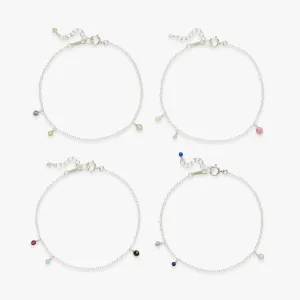 Mood Palette bracelet silver