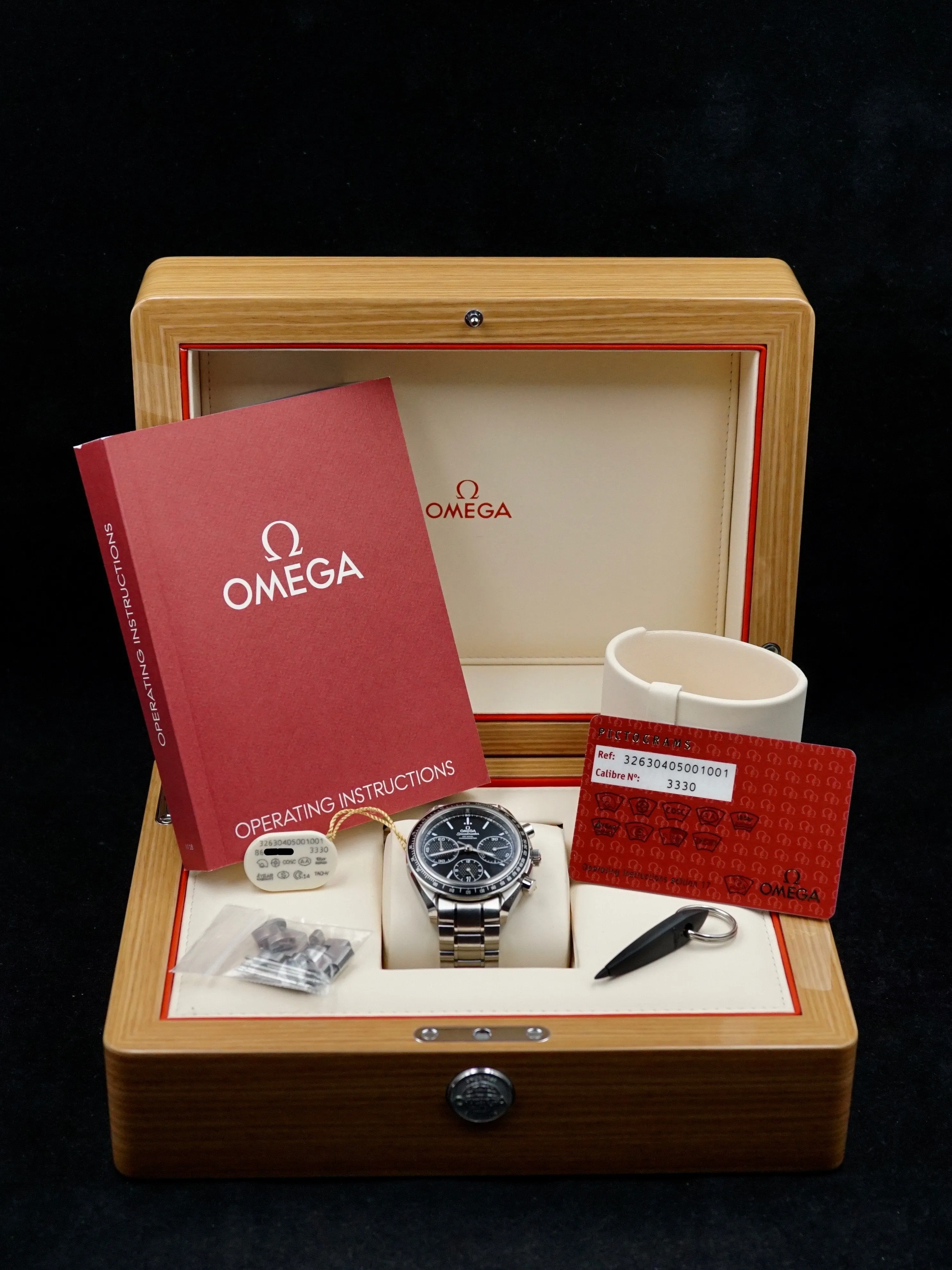 OMEGA Speedmaster RACING CO-AXIAL CHRONOGRAPH Ref. 326.30.40.50.01.001 W/ Box & Papers