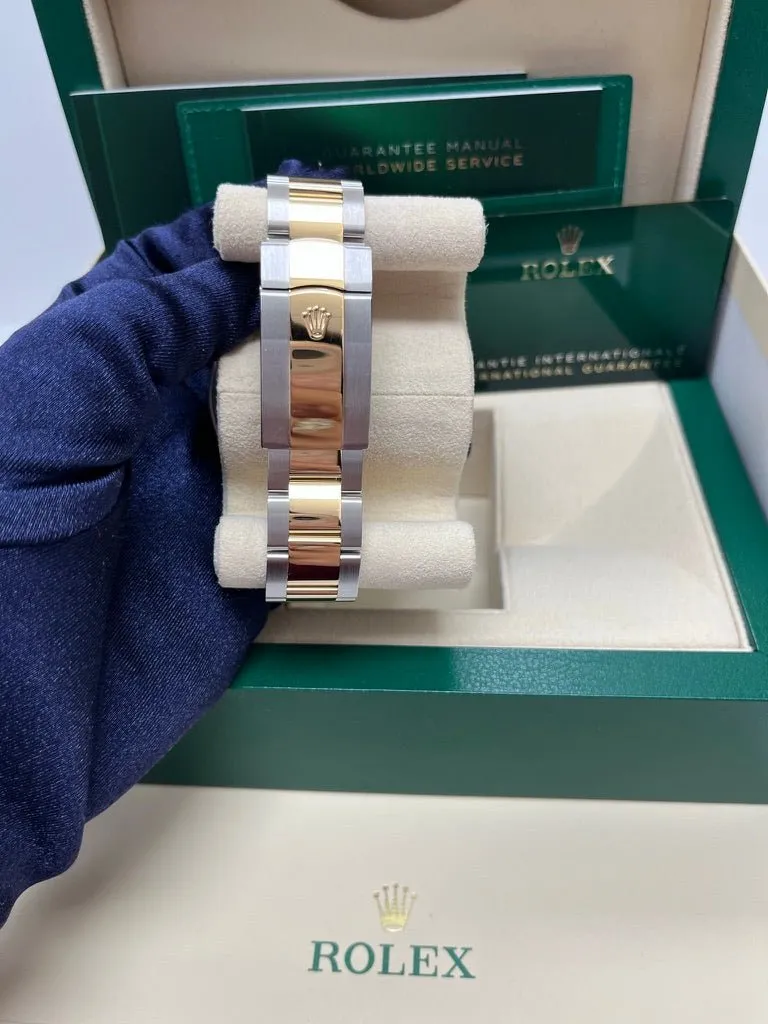 Rolex Sky-Dweller Two-Tone Stainless Steel - Yellow Gold Champagne Index Dial - Oyster Bracelet (Ref# 326933)