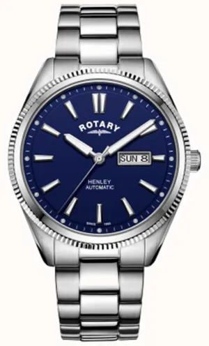 ROT Watch Henley Serrated Bezel Mens