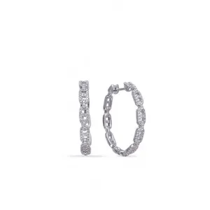 S. Kashi & Sons Diamond Earrings E8104WG