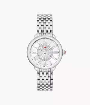 Serein Mid Stainless Diamond Dial Watch MWW21B000147