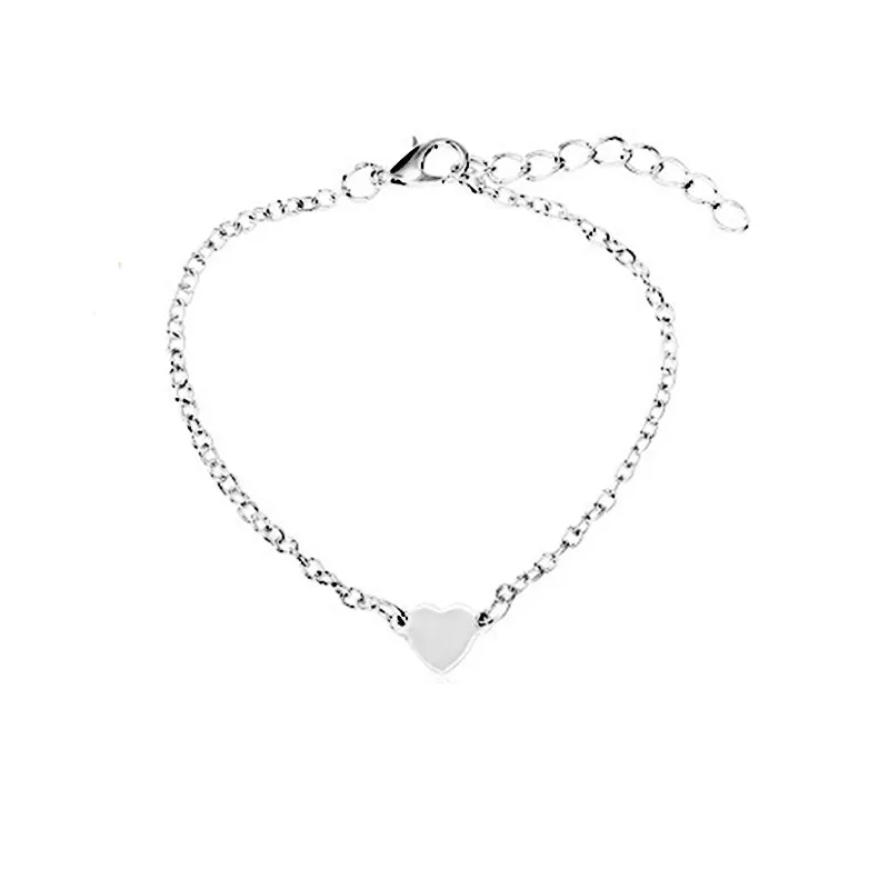 Sexy Heart-shaped Chain Bracelet