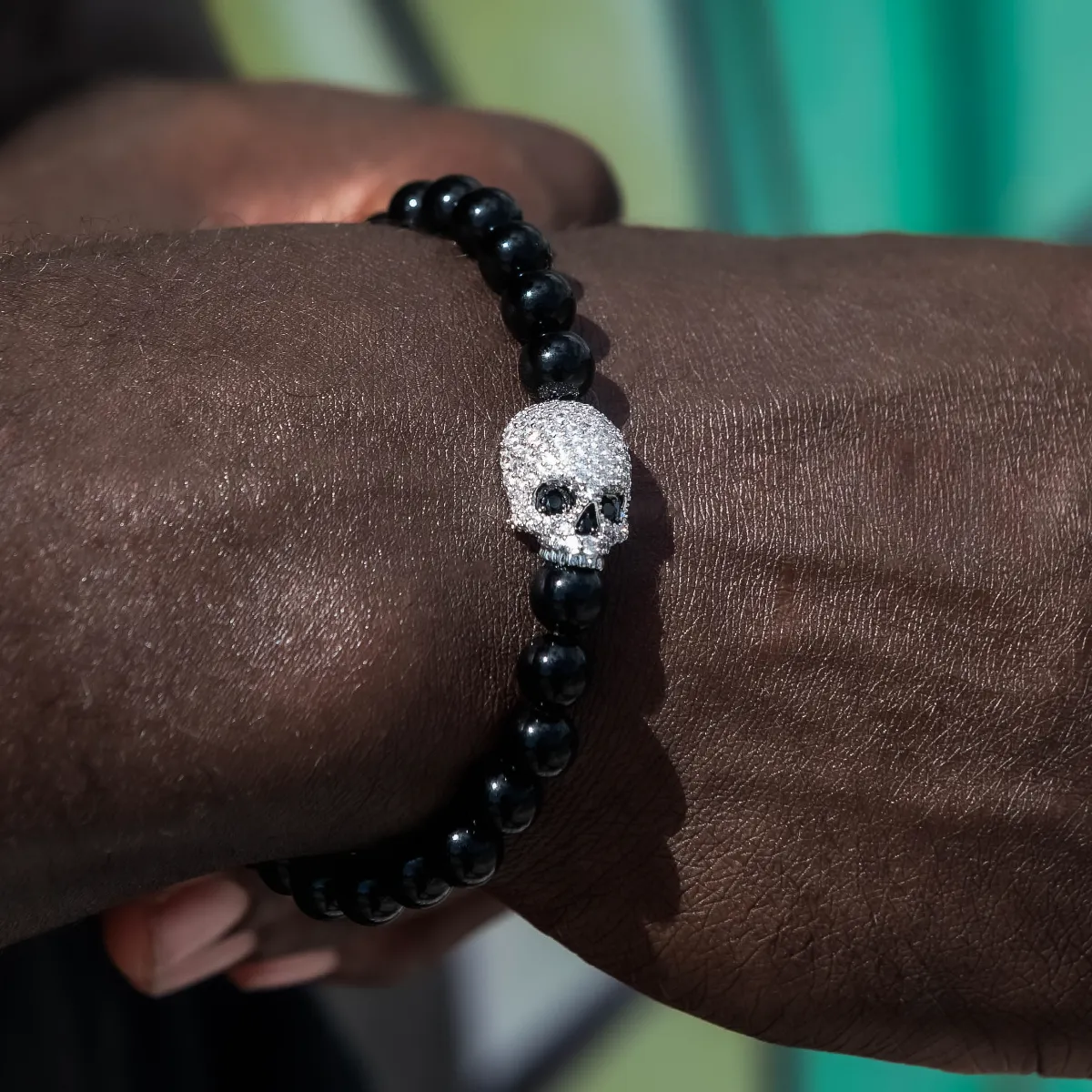 Skull Beaded Bracelet