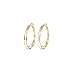 Slinky Seduction Gold Earrings