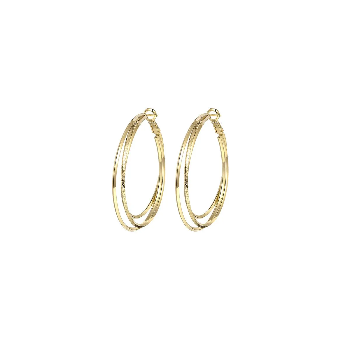 Slinky Seduction Gold Earrings